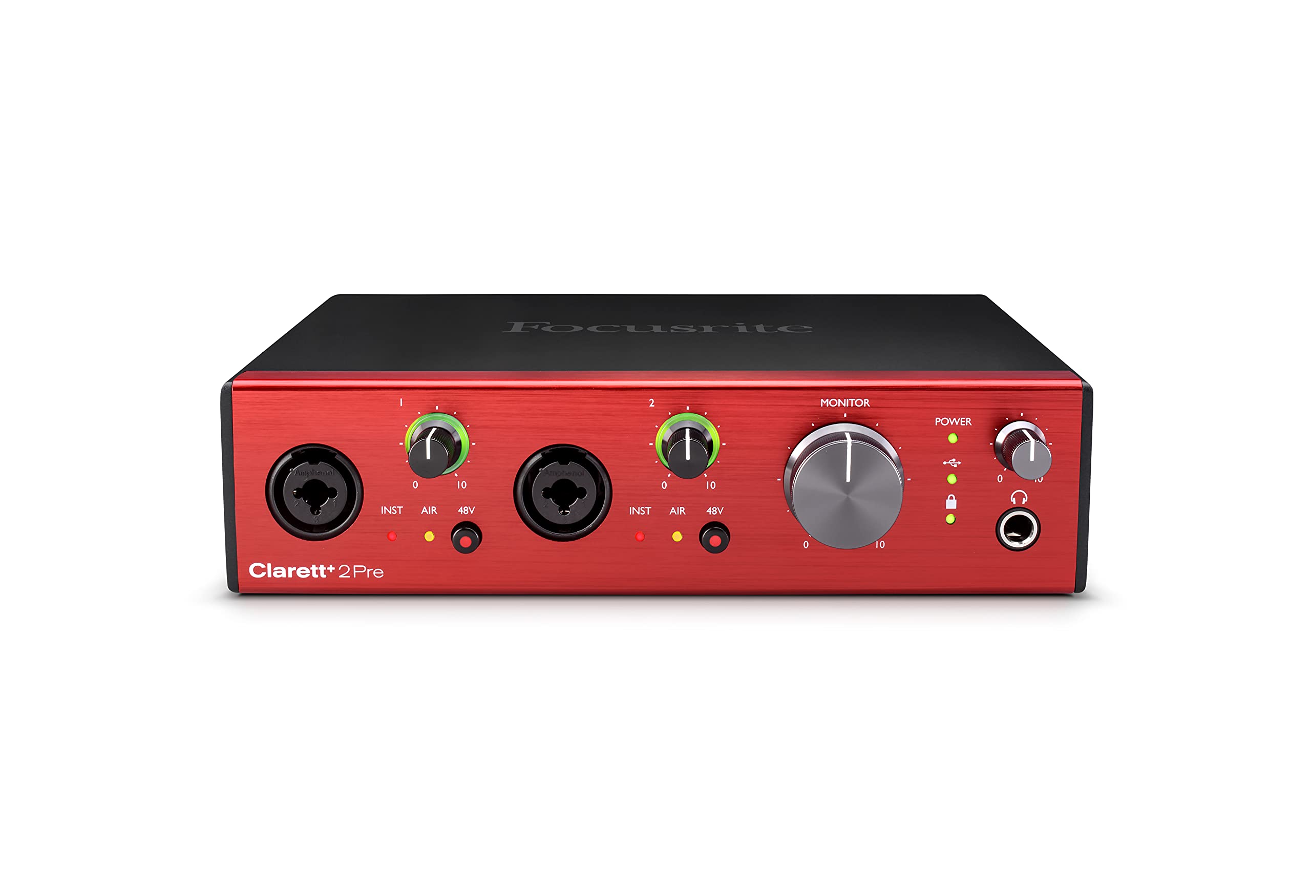 

Аудіоінтерфейс Focusrite 2Pre 10 входів 4 виходи Focusrite Clarett+