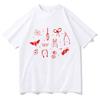 Conan Gray Kram Kram T-Shirt Wishbone Damen Unisex Kleidung Baumwollkleidung Grafische Oberteile für Liebhaber Grafische T-Shirts