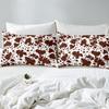 Spotted Pattern Down Comforter Set Bedding Set 3-piece Duvet Cover Set