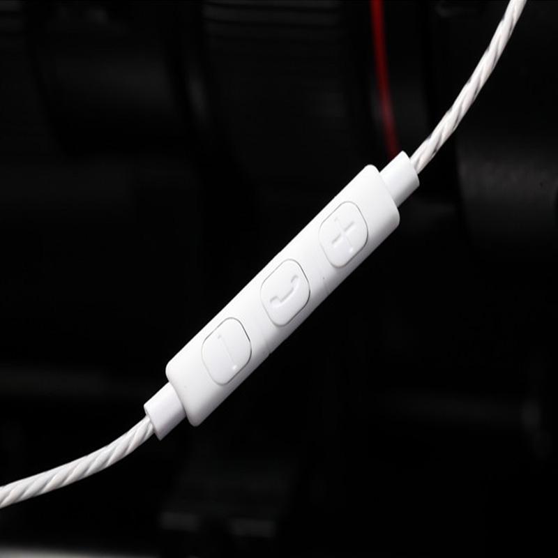 4 Color 3.5mm Jack DIY Earphone Audio Cable Controller Repair Replacement Headphone 18 Copper Core Wire