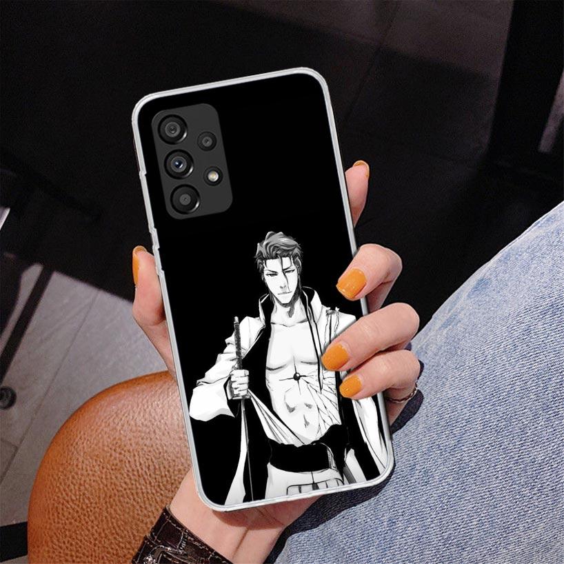 Bleach Aizen Sousuke Telefon Fall Für Samsung Galaxy A17 A16 A15 A14 A13 A57 A56 A55 A54 A53 A37 A36 a35 A34 A33 A26 A25 A24 A23 G