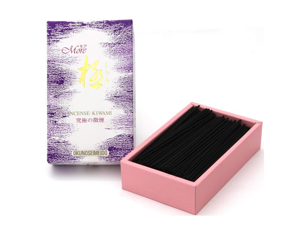 Incense Stick More Kiwami 2 Boxes Floral and Nostalgic Scent Low Smoke Incense Fragrance Stick More Kiwami