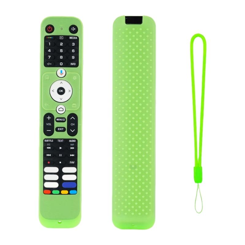 Silicone Protective Case for HTR-U32G HDTV Remote Control Silicone Protective Skin Cover with Lanyard Accessories
