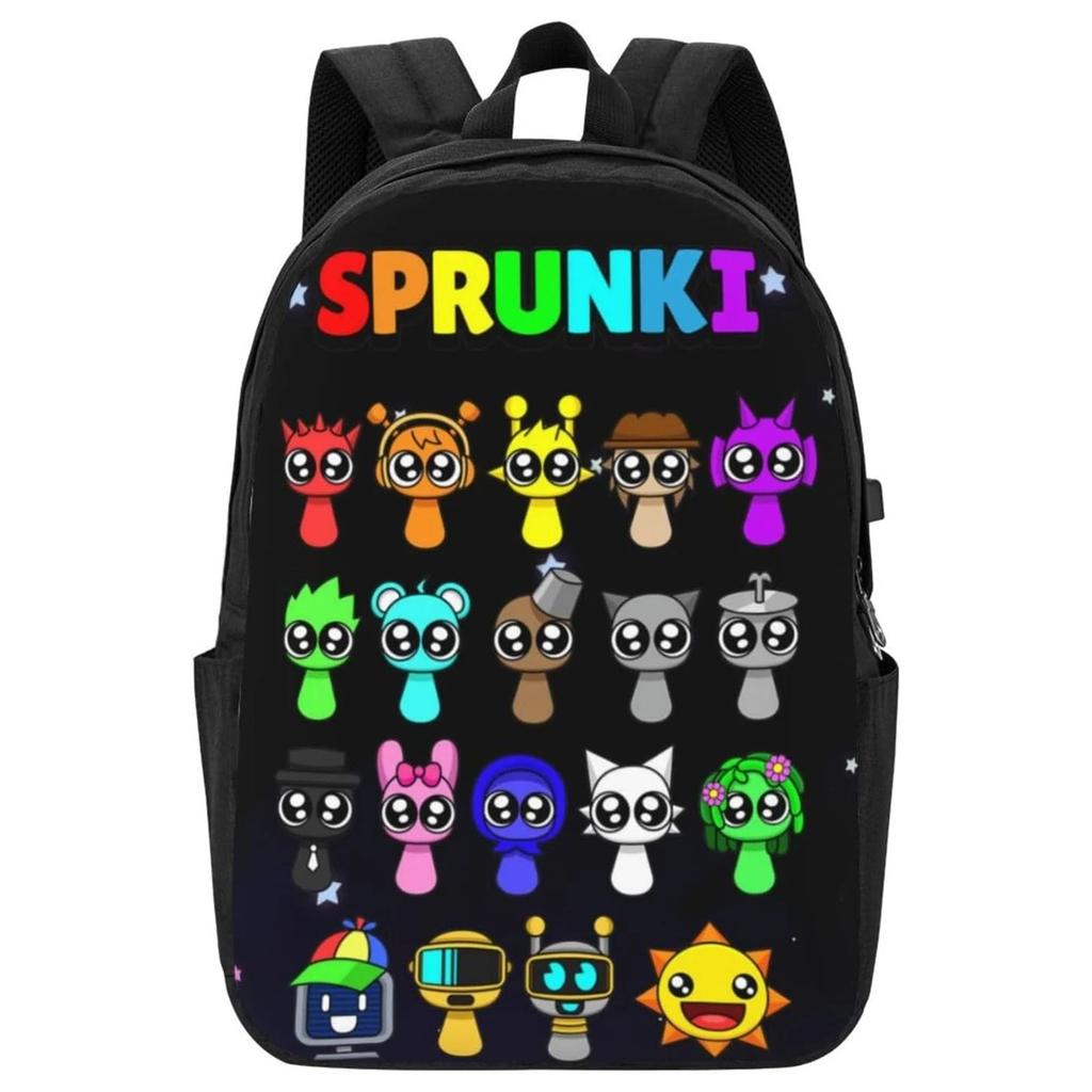 Anime Peripheral Printed Backpack, Personalized Backpack Storage Bag,1pc,15.7inch