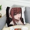 Anime Chainsaw Man Pillow Case Pillowcase Double-Sided Printing Cushion Cover 45x45 Decorative Cushions Sofa Soft Home Decor Pil