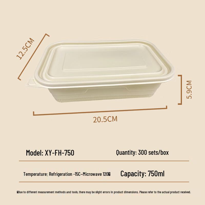 Biodegradable Corn Starch Round Takeout Bowls with Lids