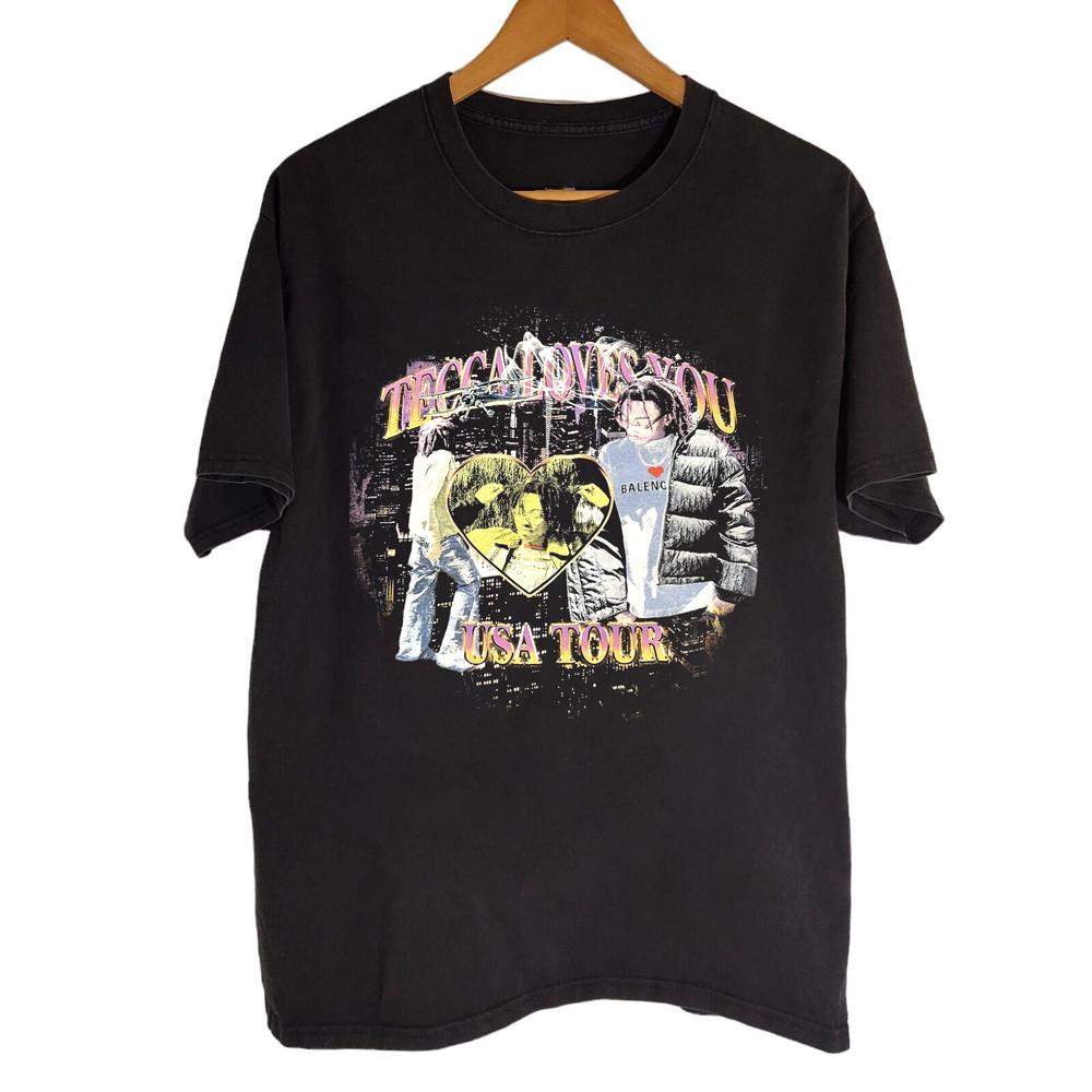 

RARE Lil Tecca Black Cotton Gift For Fans All size S-5XL T-Shirts Unisex T-Shirt S
