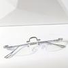 Anti Radiation Eyeglass For Woman Men Rimless Glasses Anti Blue Light Eyewear