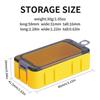 3pcs Plastic Fishing Tackle Box Mini Fishing Accessory Box Bait Storage Box  Lure Fishing