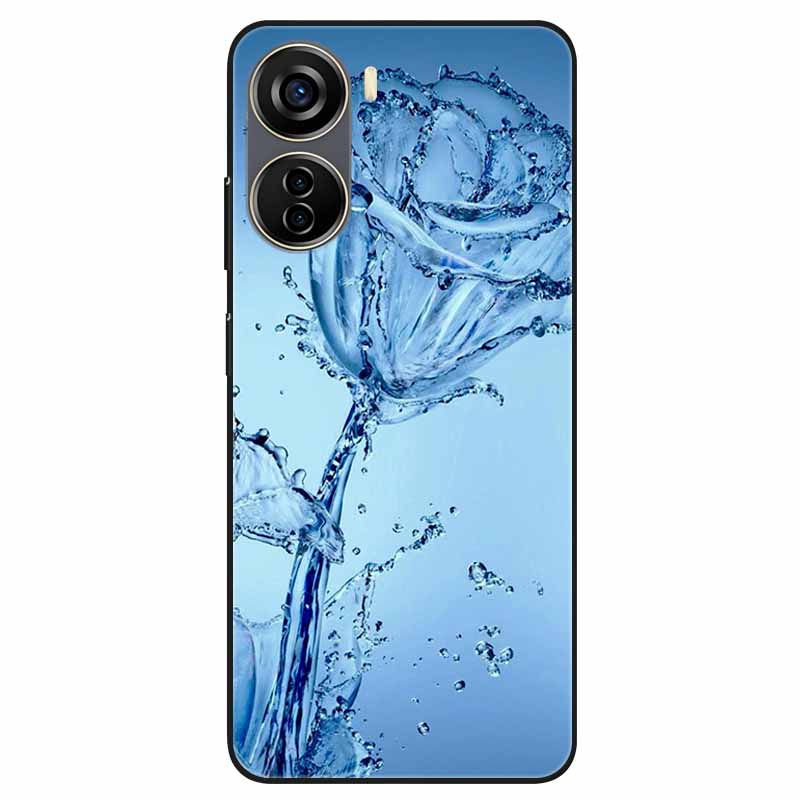 For ZTE Libero 5G IV Case A302 Soft Silicone Lovely Shockproof Cover for ZTE Libero 5G IV TPU Coque Cute Cats Funda Shells 6.6''