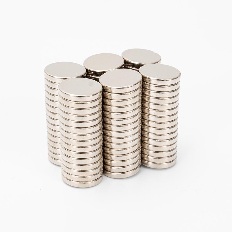 12x2mm Small Neodymium Iron Boron Round Magnets for Packaging and Eyeshadow Boxes