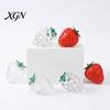 Office Desk Toy Strawberry Grape Stress Relief Toy, Realistic Fruit Squeeze Sensory Shaped Fidget Anxiety Relieving for Kids Adults
