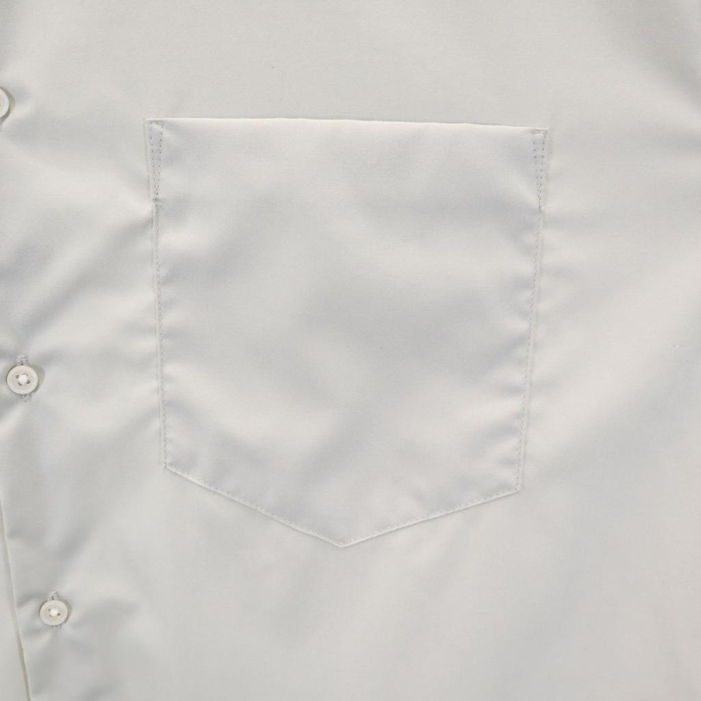 green label relaxing Long sleeve Stand collar shirt L gray Men's Used