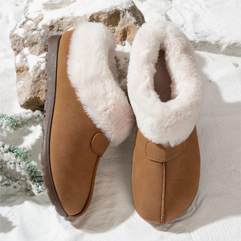 Fashion Snow Boots Woman Plus Size Women Booties Slip On Women Shoes New Platform Ankle Boots Fashion Winter Girls Boots Botas Mujer