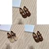 Vintage Leopard Print Mary Jane Shoes For Women With Buckle Flat Heel Casual Comfort