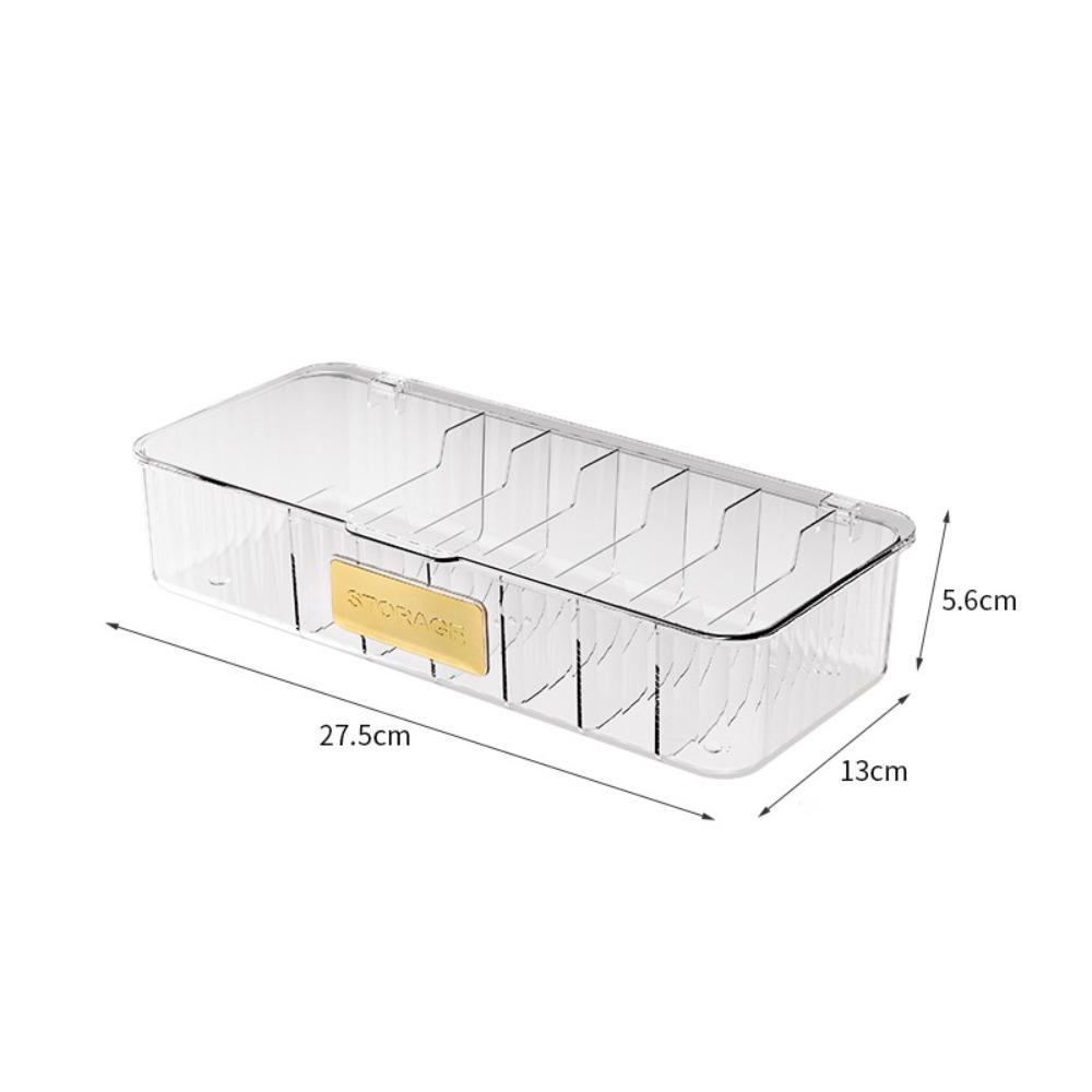 Plastic Cable Storage Box with Lid Charger Organizer New Data Line Box  Desktop Management