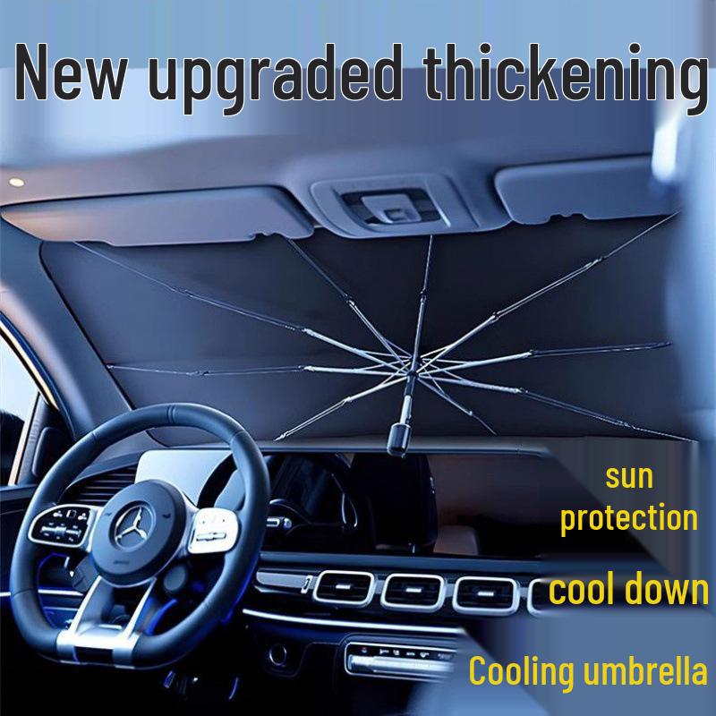Car Sunshade Windshield Visor - Heat & UV Protection