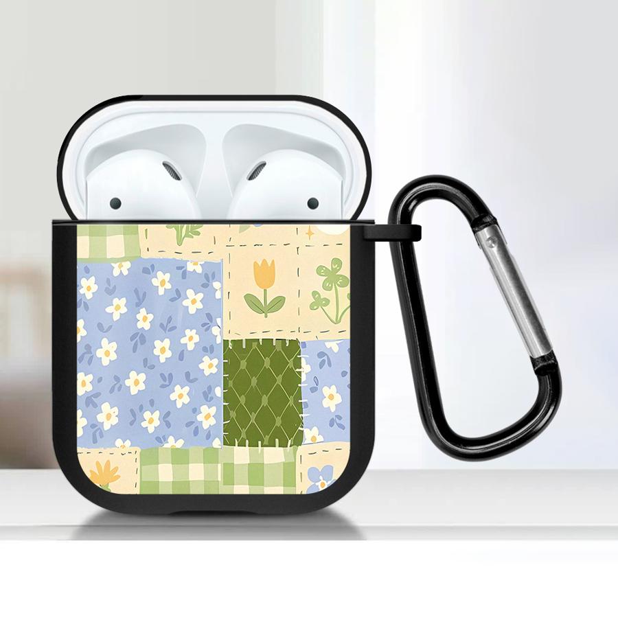 Buntes Patchwork-Muster Hülle Für Airpods Pro3 1 4 3 Pro 2 Pro2 Kopfhörerhüllen Abdeckung