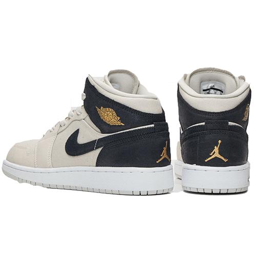 Jordan 1 Retro Mid GS Light Bone 554725-023