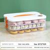 Dumpling Freezer Tray: Portable Multi-Layer Storage Box for Fresh Wontons