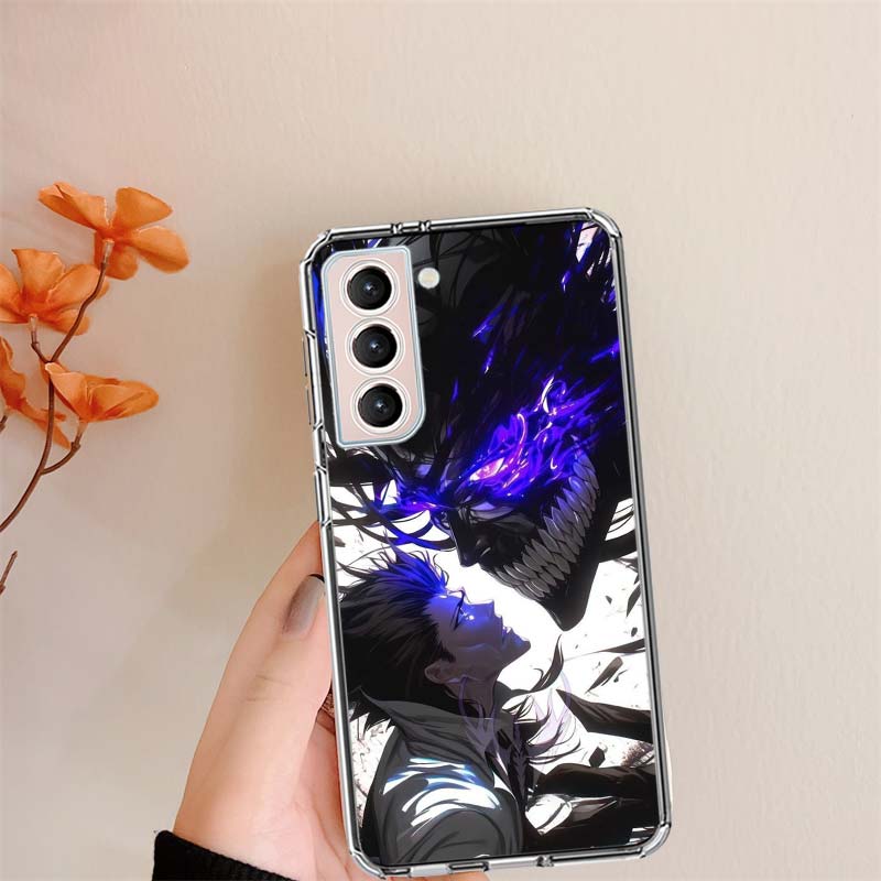 Bleach Aizen Sousuke Clear Phone Cases for Samsung S26 Ultra Galaxy S25 Edge S24 S23 FE S21 Plus S20 S22 S10 Cover Patterned Com