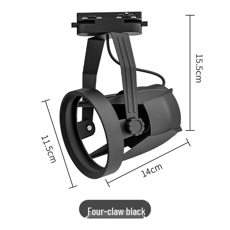 PAR30 LED Track Light: E27 Screw Base Spotlight for Commercial and Retail Spaces
