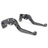 Mallofusa Motorcycle Brake Clutch Lever Set Adjuster Folding Telescopic 6 Level Adjustment Genuine Replacement