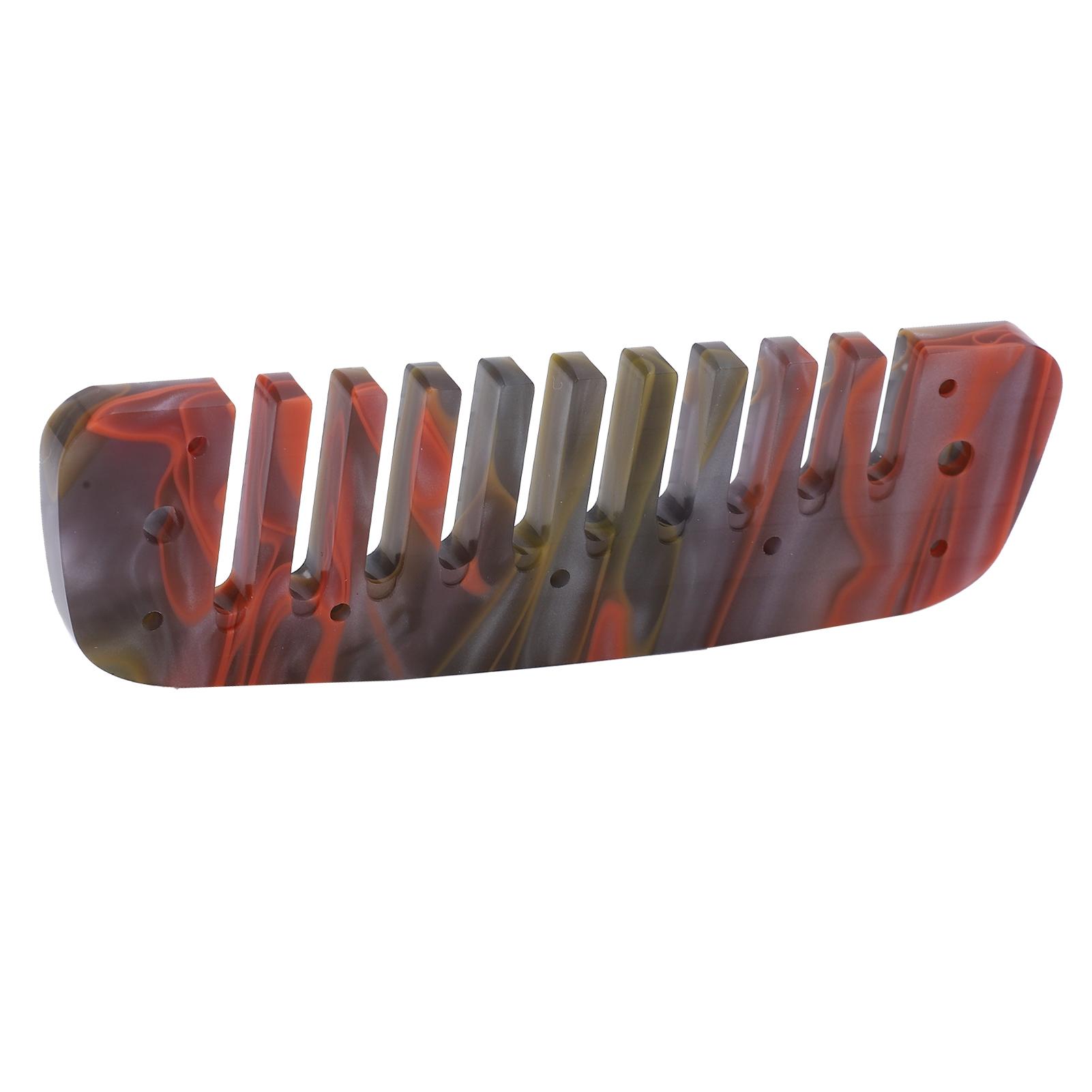 Sonoff 2 Golden Harmonica Comb Parts Accessories Acrylic For Hohner Melody 270D Wind Instrument Suppliesamber