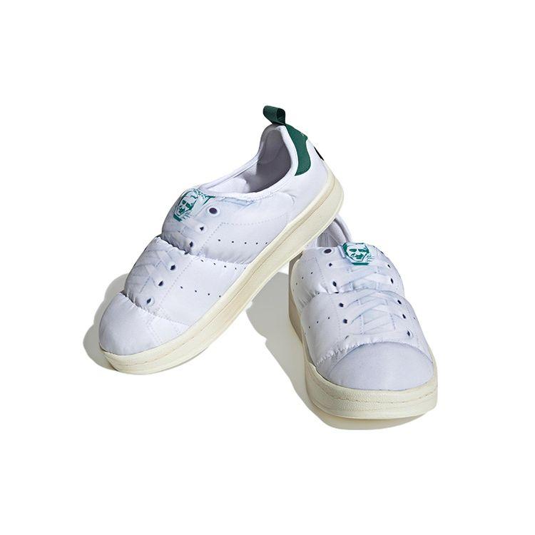 Adidas Puffylette Stan Smith Unisex Tenisky Bílá Obuv-Bílá Kolejní-Zelená HP6699