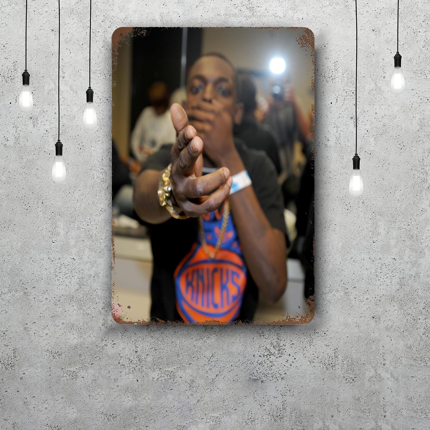 

bobby shmurda Funny Bar Metal Sign Retro Plaque Vintage Sign Alcohol Drinker Pub Club Man Cave Kitchen Wall Decoration 20x30cm（7.8x11.8inch）