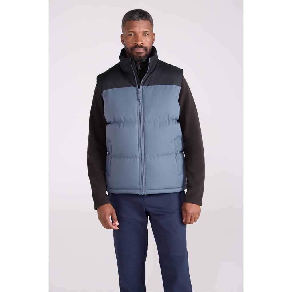 Mountain Warehouse Mens Rock Borg Padded Gilet