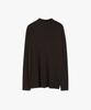 ESN Half Turtleneck Knit T-Shirt Wine