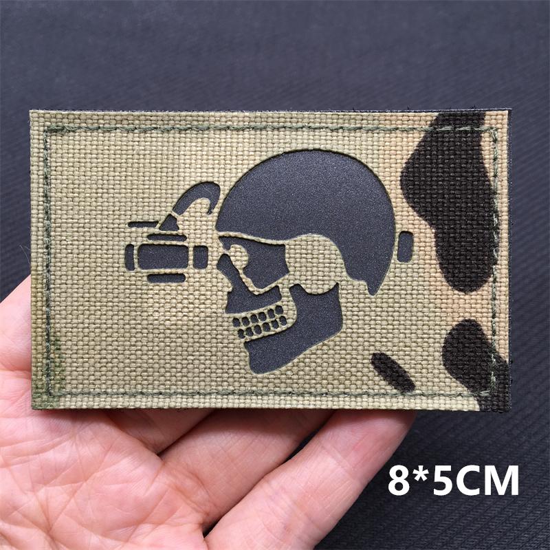 3D Multicam Nationalflaggen Aufnäher Ir Reflektierende Aufnäher Auf Kleidung Taktische Abzeichen Klettverschluss Lasergeschnittene Zubehörteile Diy Zubehör