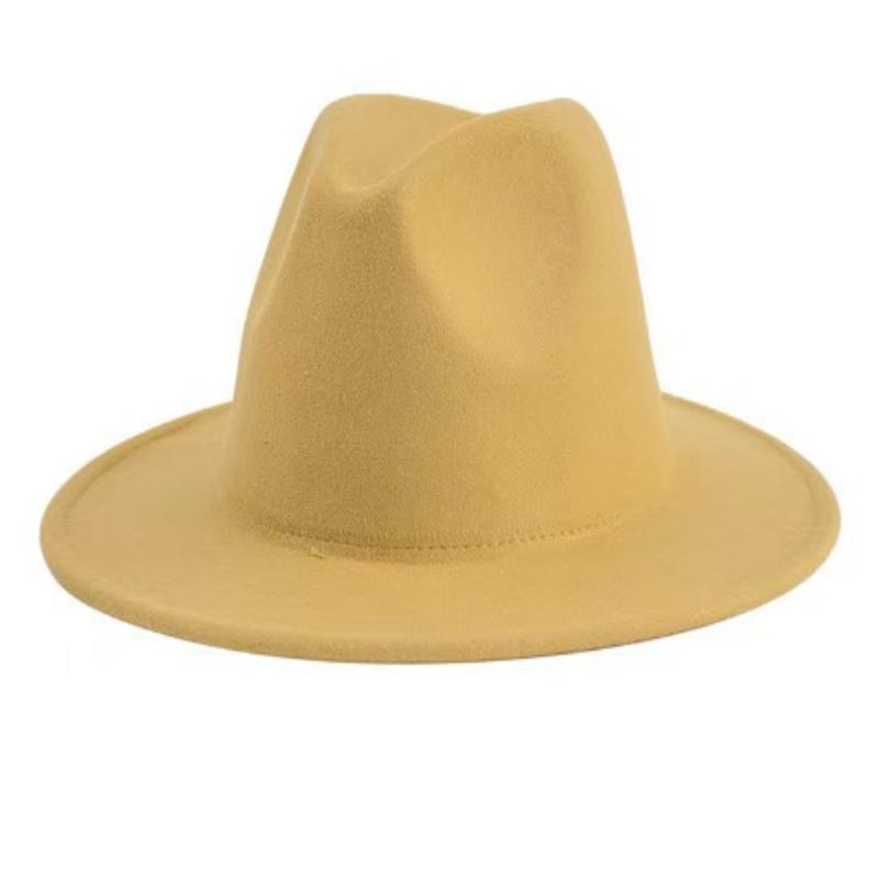 Herren Fedora Hut mit breiter Krempe Anti-UV Weiches Strapazierfähiges Material Faltbares Design für Tägliche Ausflüge Reisen Urlaubsgeschenk