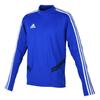 Tiro 19 Striped Retro Pullover Long Sleeve Soccer Jersey Unisex Jerseys Blue DT5277