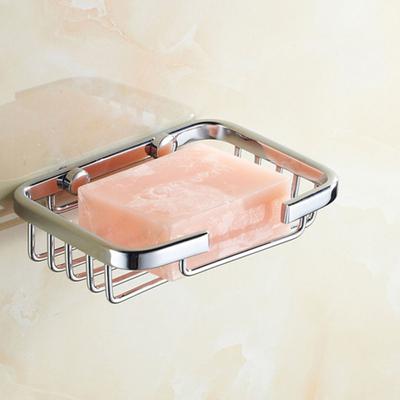 Stainless Steel Soap Dish Bathroom Shower Toilet Soap Holder Wall Mounted Saver