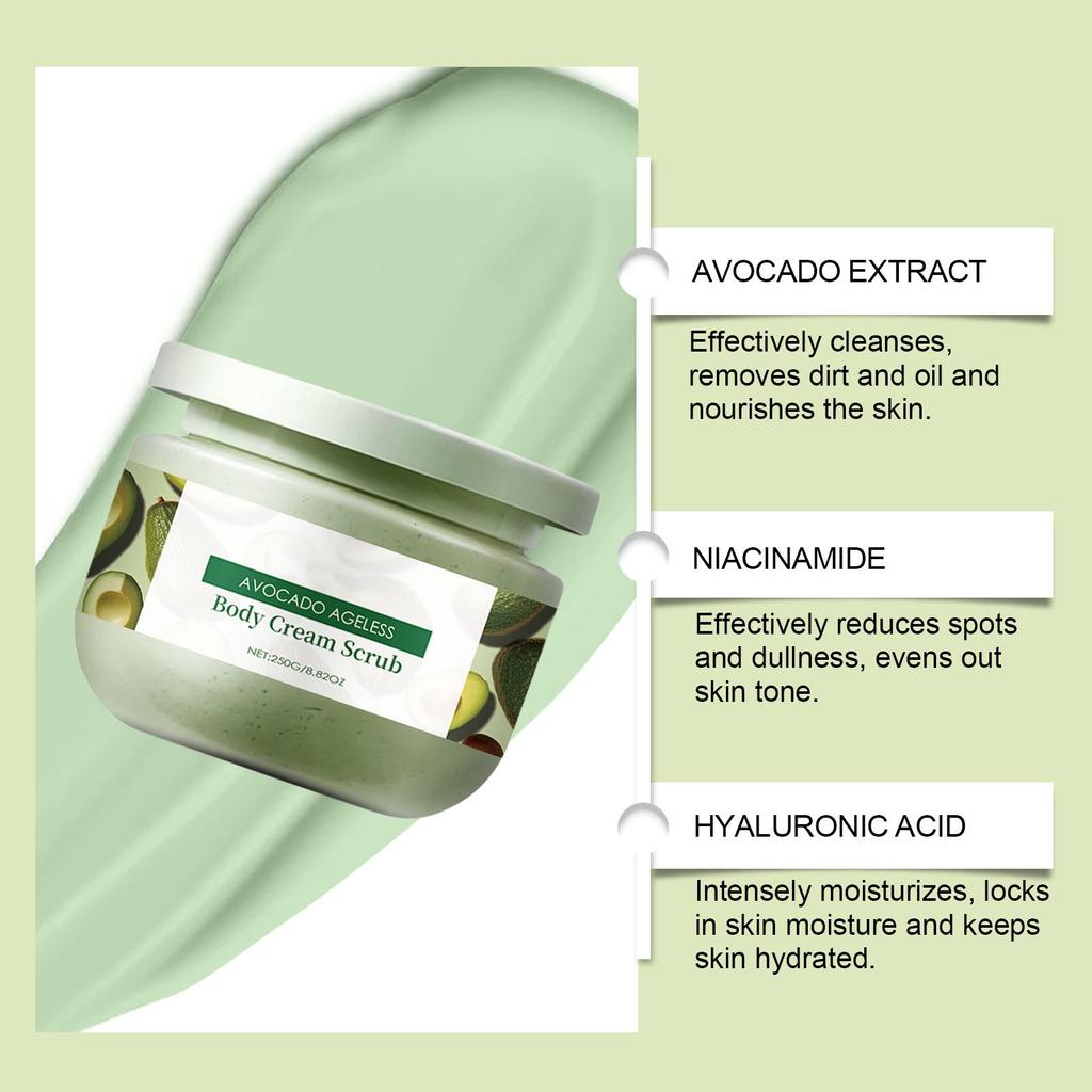 Body Scrub Body Cleansing Exfoliating Dead Skin Rejuvenating Moisturizing Replenishing Soft Skin