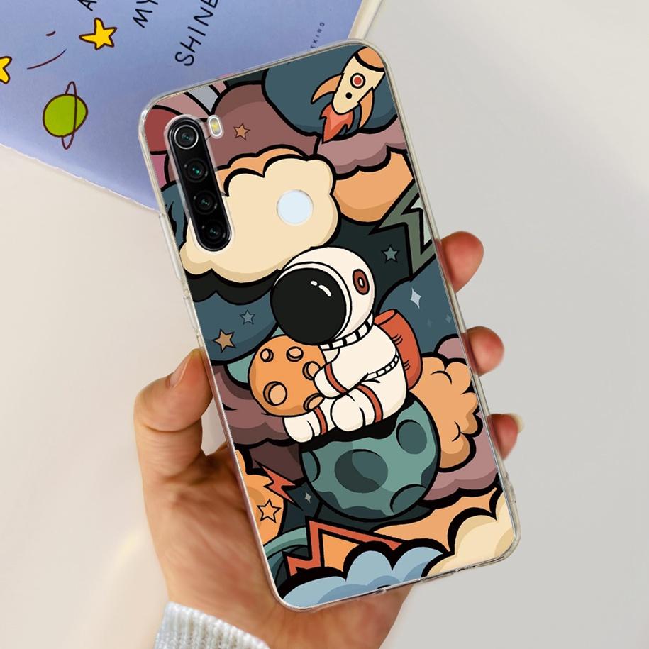 For Cover Xiaomi Redmi Note 8T Note 8 2021 Case Popular Marble Clear Silicone Soft Funda For Xiaomi Redmi Note 8 Pro Note8 Coque
