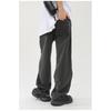New loose-fitting Korean-style versatile slimming ins straight wide-leg pants for men, trendy casual trousers