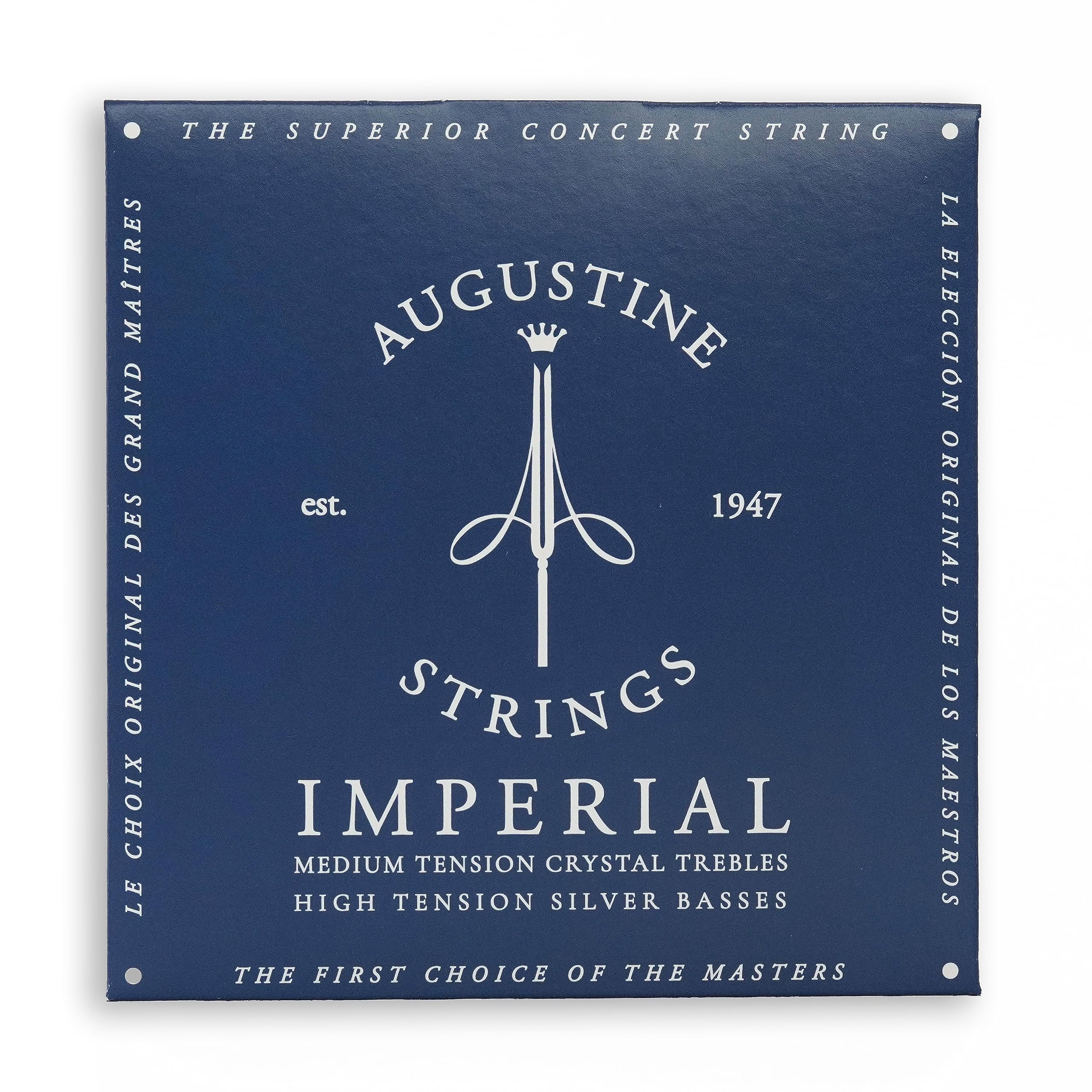 

Струны для классической гитары AUGUSTINE Imperial Blue, комплект IMP/BLUE