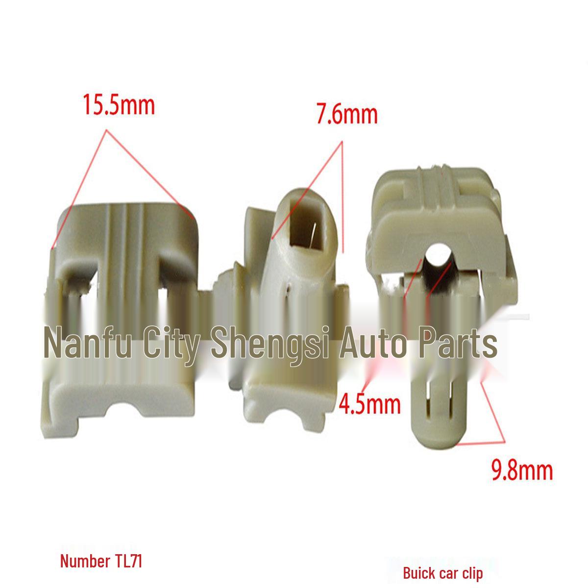 

Front Hood Support Rod Fixing Buckle for Buick, Cadillac, Chevrolet, and Oldsmobile Cars 10000 Units