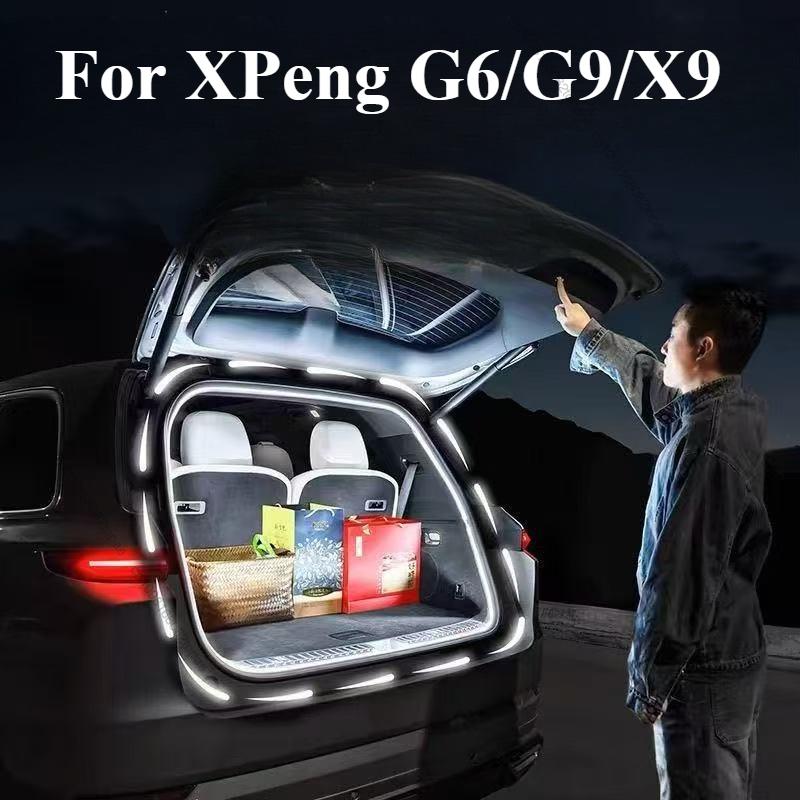 For XPeng G6/G9/X9 -2024 2025 Dynamic Flowing Trunk LED Strip car trunk led light,High-Brightness LED,Tool-Free tallation