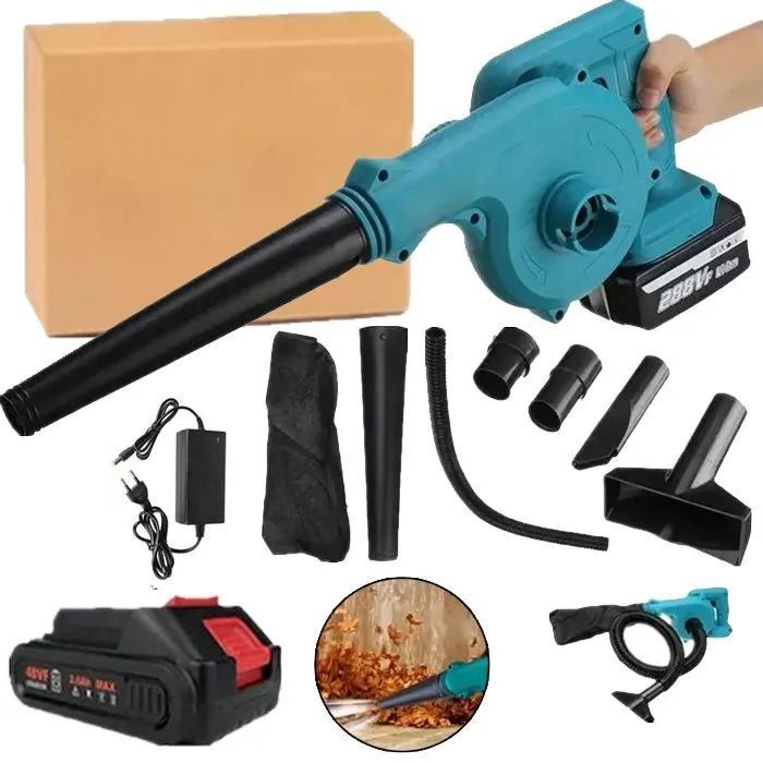 

Садовый пылесос с воздуходувкой мощностью 500 Вт 1xBattery US Plug синий