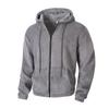 Herbst Winter Herren Fleece Kapuzenjacke Europäischer Stil 2025 Winter Reißverschluss Taschen Klassische Basic Oberteile Oberbekleidung Khaki Bequeme Jacken Neu