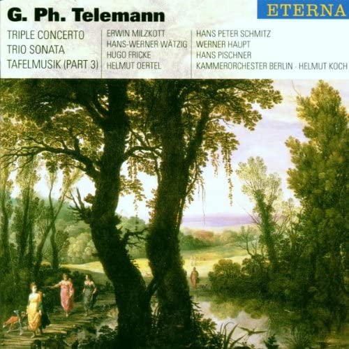 

CD TELEMANN - Suite, Concerto, Trio Sonata: Koc Germany Classical Used