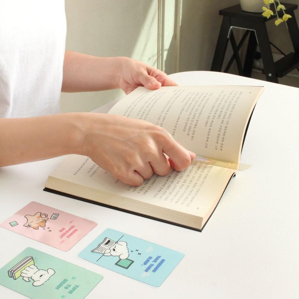 Ricos Translucent Photocard Bookmark 4-Piece Set, Lily & Coco, 1 Set