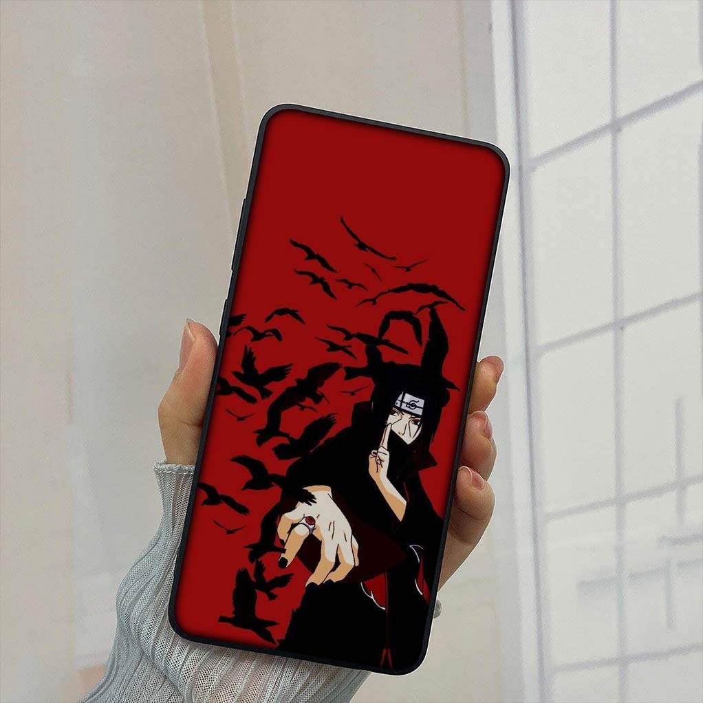 

Akatsukis Itachis Uchihas Sasukes Чохол для телефону для Xiaomi Redmi Note 9 8 11 Pro 4G 5G 9S 11S 9A 9C NFC 9T 8A Гнучкий Coque forRedmi Note 11 Pro