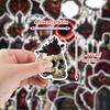 50 Waterproof Gothic Dark Romantic Graffiti Stickers for Water Bottles