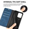 For Motorola Moto G75 5G Case Skin-Touch Leather Wallet Phone Cover