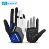 INBIKE Fahrradhandschuhe Touchscreen Fahrradsport Handschuhe Stoßfest MTB Vollfinger Bike Rennradhandschuh für Biker Herren mit Handflächenpolster